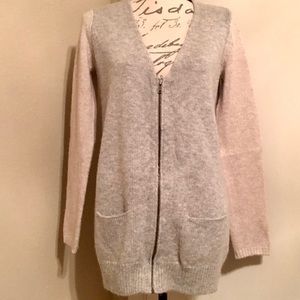 Old Navy Boyfriend Zip Up Cardigan